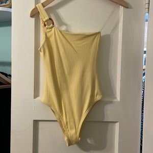 Top Shop One Shoulder Bodysuit
